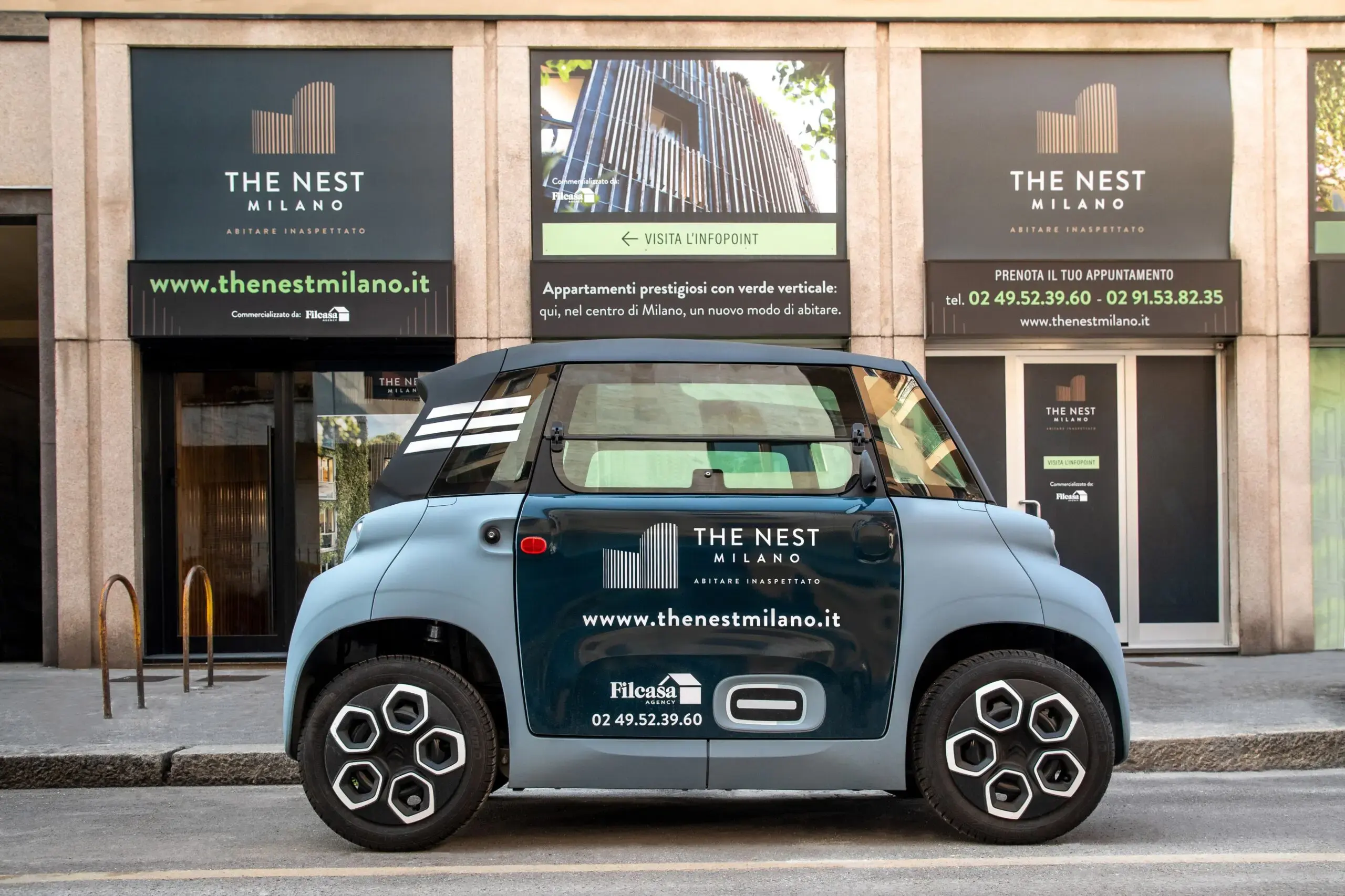 Citroën Ami car sharing condominiale The Nest