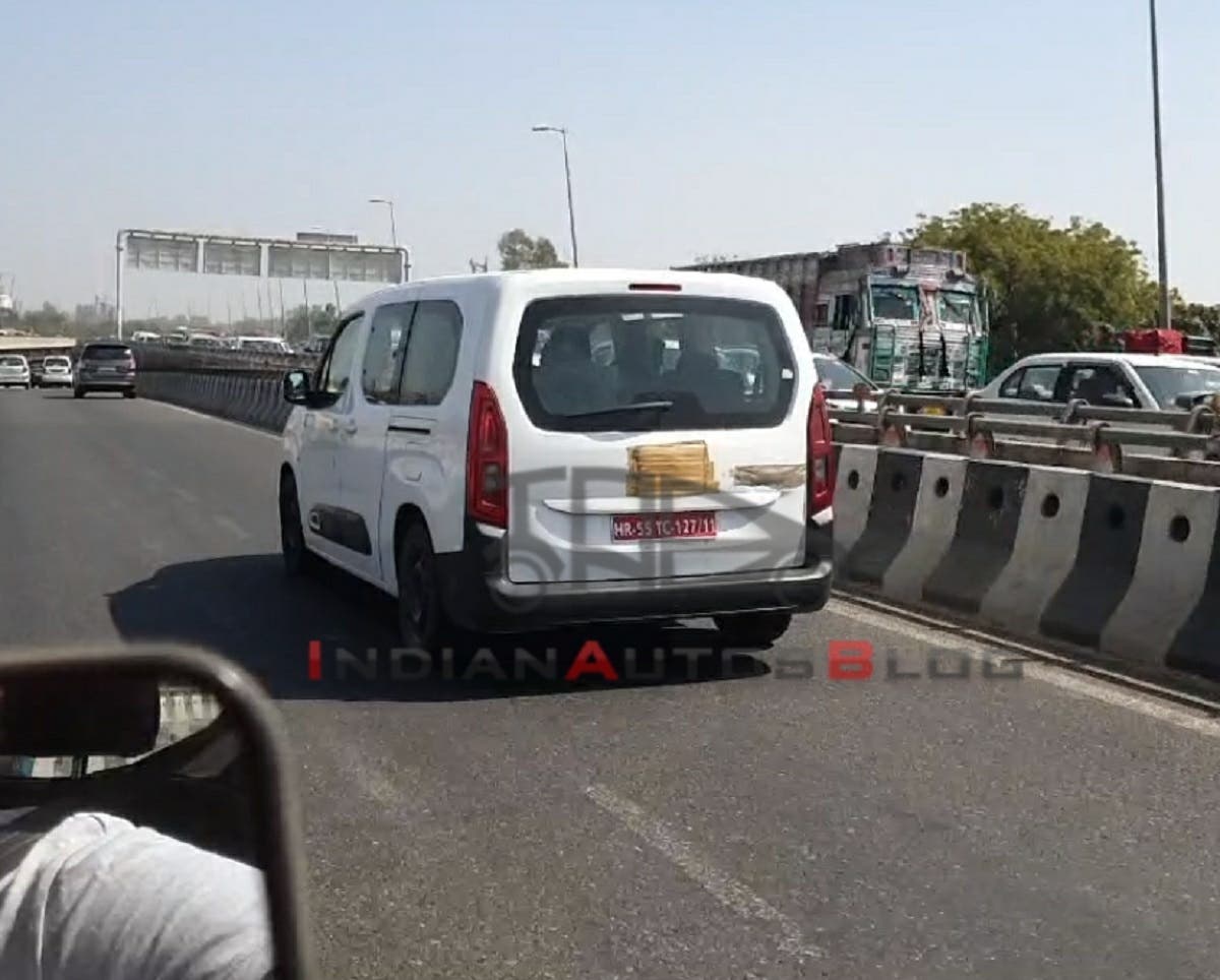 Citroën Berlingo prototipo test India