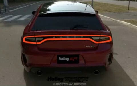 Dodge Magnum Hellcat render