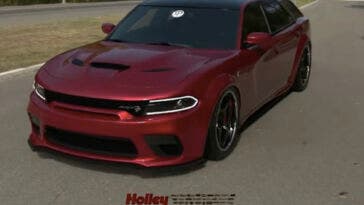 Dodge Magnum Hellcat render