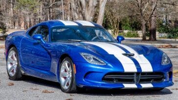 Dodge Viper GTS Launch Edition 2013 asta