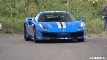 Ferrari 488 Pista Azzurro Dino