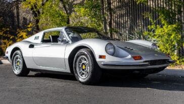 Ferrari Dino 246 GTS 1972 specifiche statunitensi asta