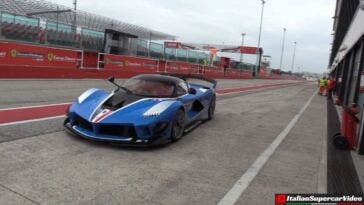 Ferrari FXX-K Evo circuito Misano