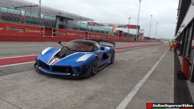 Ferrari FXX-K Evo circuito Misano