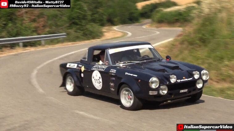 Fiat 124 Abarth Rally cronoscolate