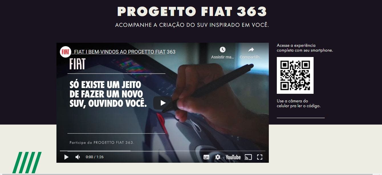 Fiat webseries nuovo SUV Brasile