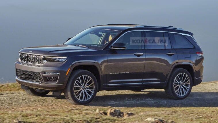 Jeep Grand Cherokee 2022 due file render