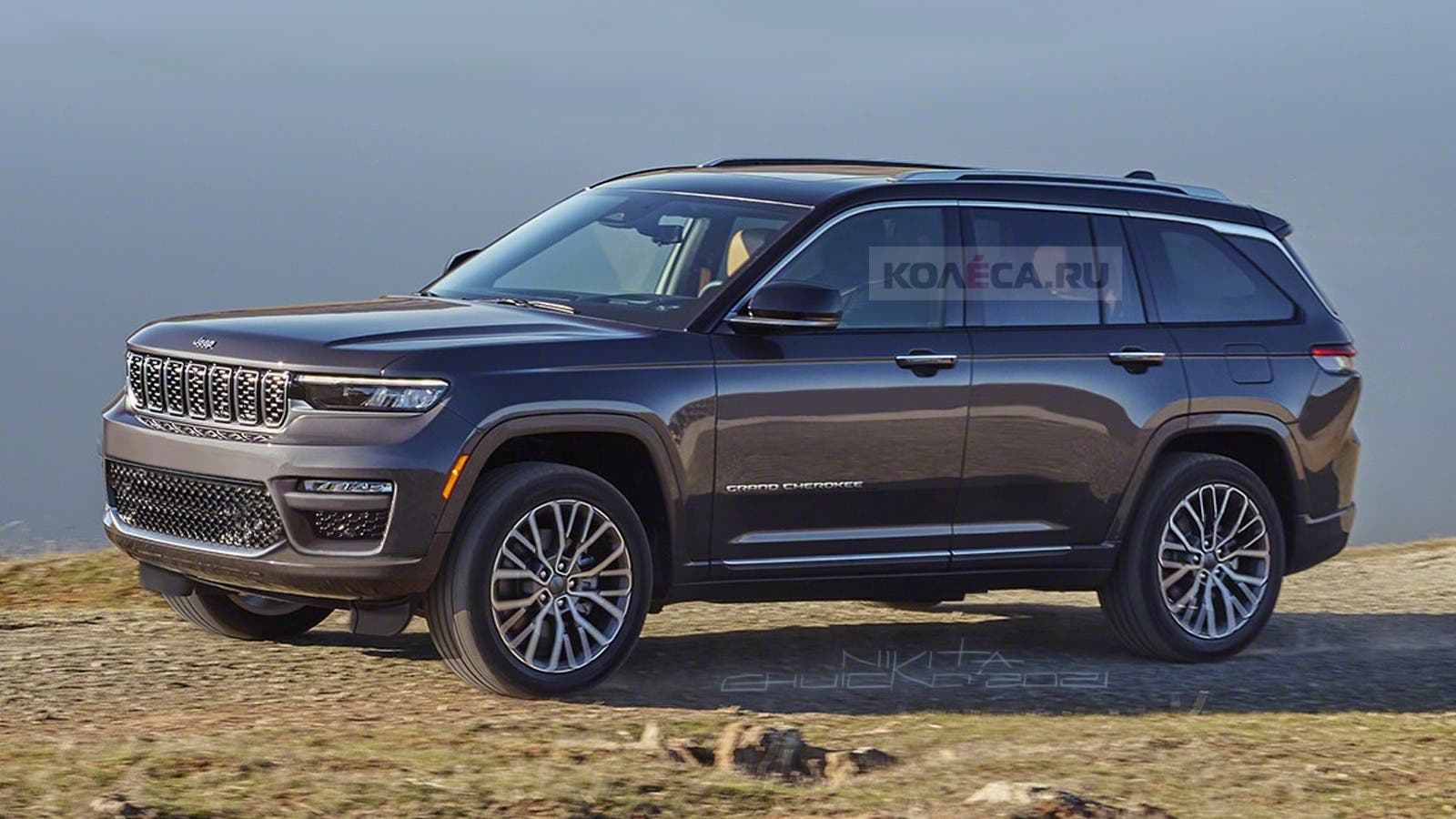 Jeep Grand Cherokee 2022 ecco un progetto digitale che ne anticipa il