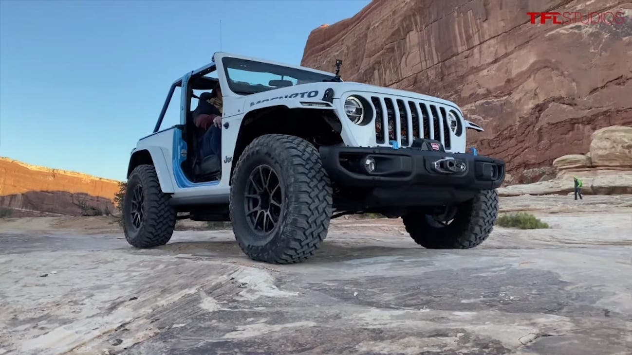 Jeep Magneto test off-road