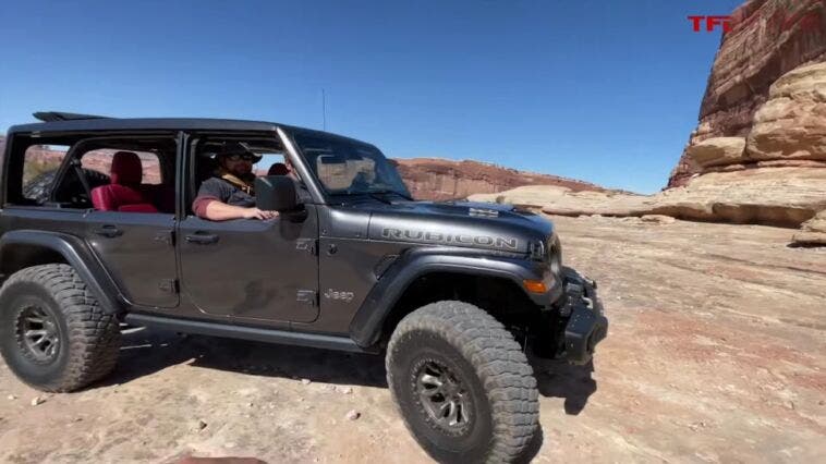 Jeep Wrangler Rubicon 392 concept test Moab