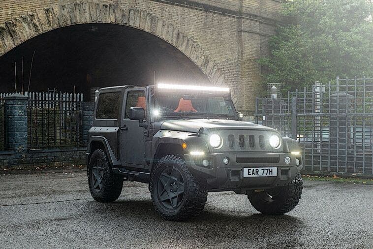 Jeep Wrangler Volcanic Moss Black Hawk