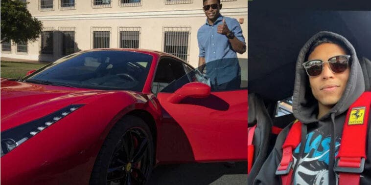 Luis Muriel Ferrari 488 GTB