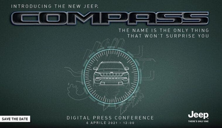 Nuova Jeep Compass Europa teaser