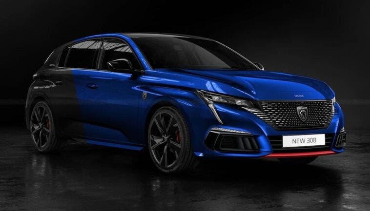 Nuova Peugeot 308 GTI render