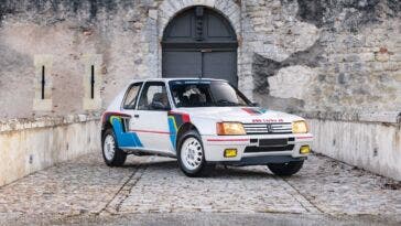 Peugeot 205 Turbo 16 asta