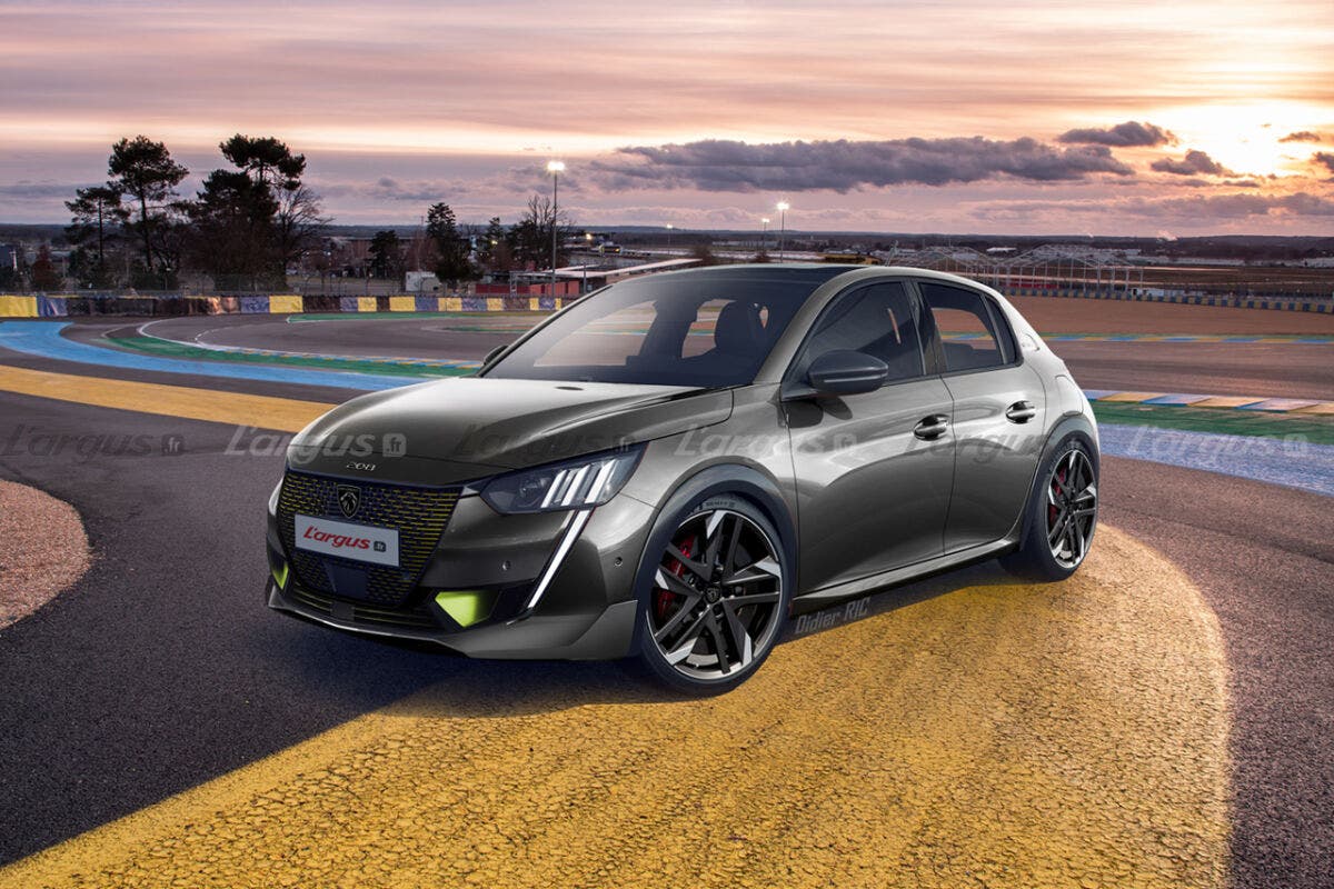 Peugeot 208 PSE render