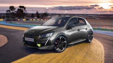 Peugeot 208 PSE render