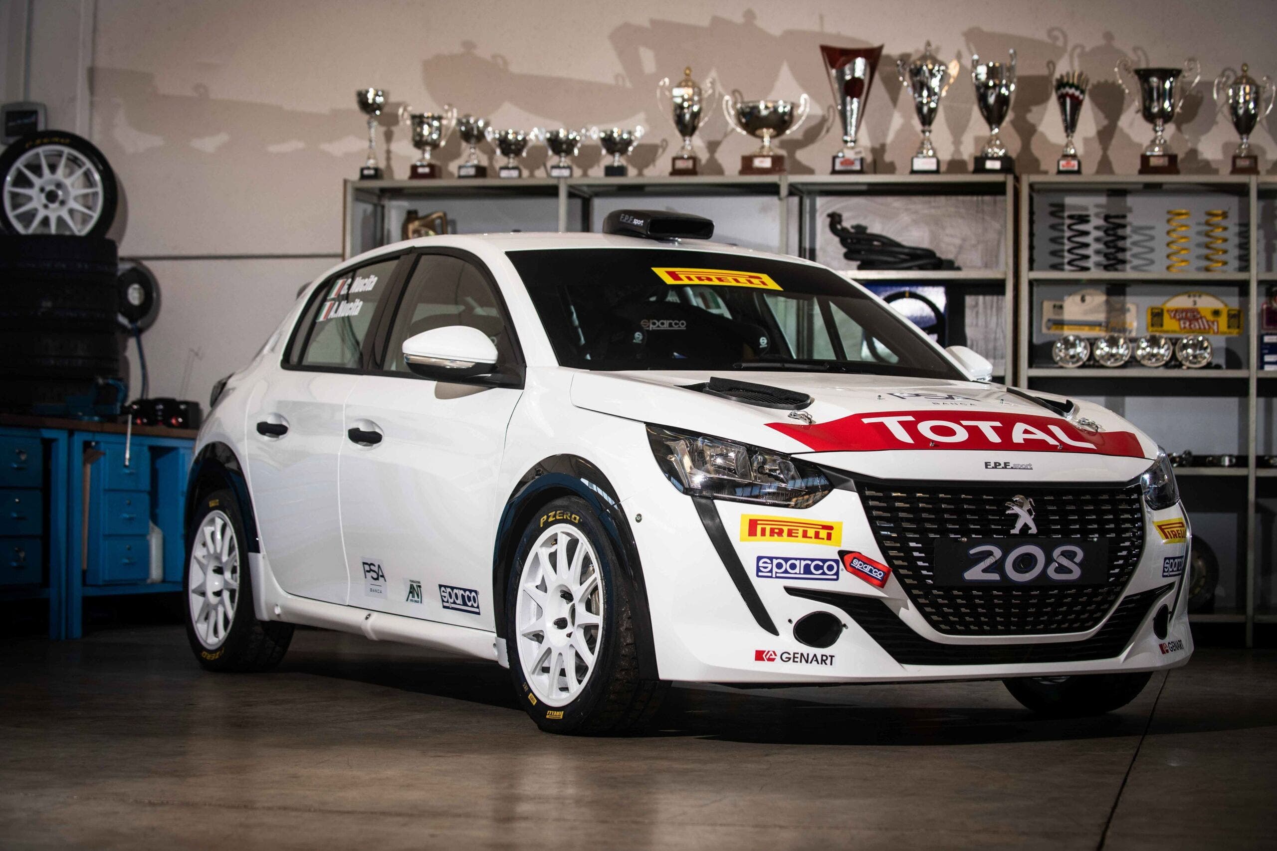 Peugeot 208 Rally 4 Andrea Nucita