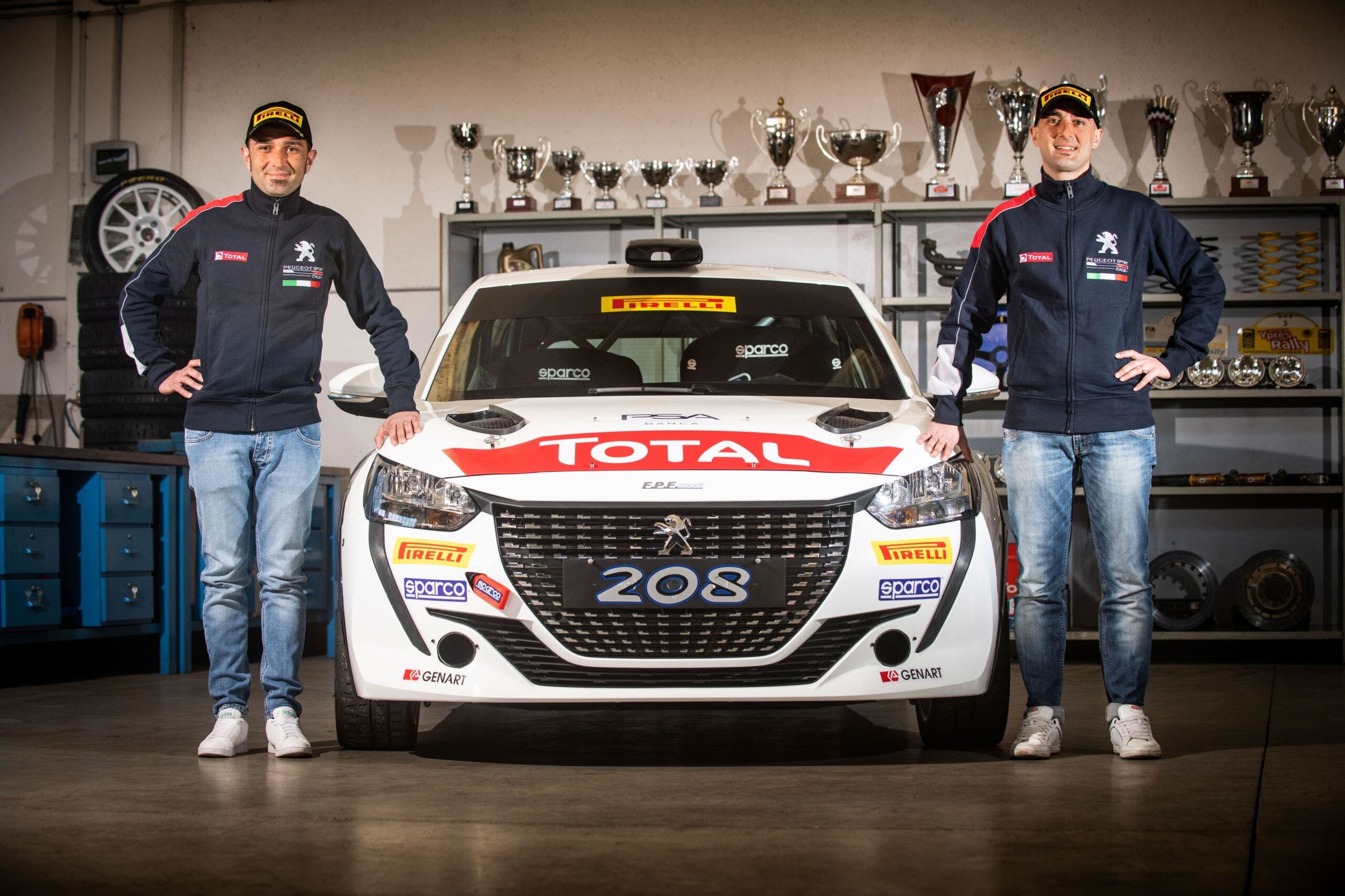 Peugeot 208 Rally 4 Andrea Nucita