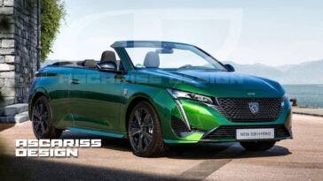 Peugeot 308 Cabrio render
