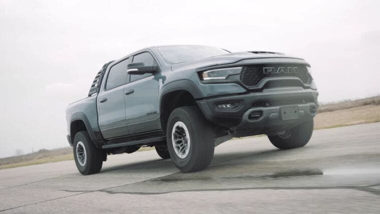 Ram 1500 TRX quarto di miglio Hennessey