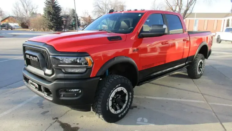 Ram 2500 Power Wagon 75th Anniversary Edition Molten Orange