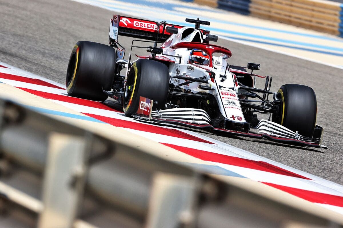 Alfa Romeo Racing RaikkonenTest