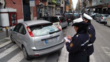 assenza dal posto di lavoro per spostare l’auto