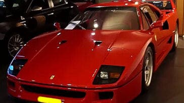 Ferrari F40 Rossa Anteriore Pink Floyd