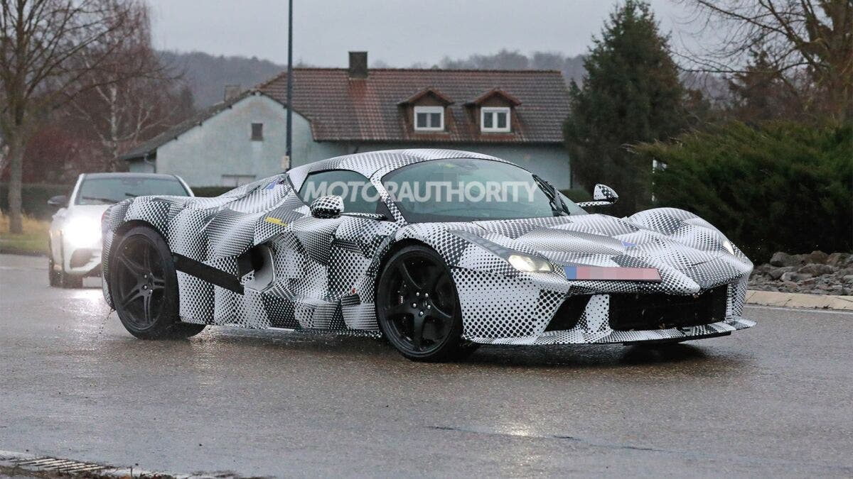 Ferrari Hypercar Spy