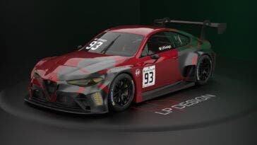 Alfa Romeo Giulia GTAm GT3 render