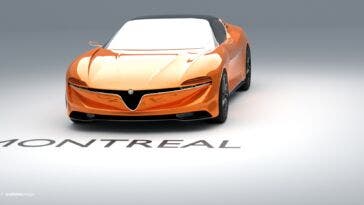 Alfa Romeo Montreal versione moderna