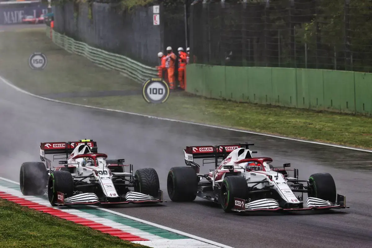 Raikkonen Giovinazzi