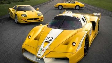 Collezione Ferrari gialle
