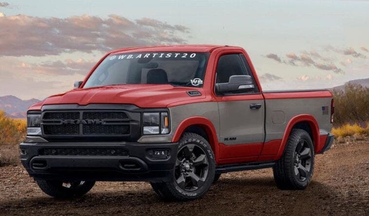 Dodge Dakota chiave moderna render