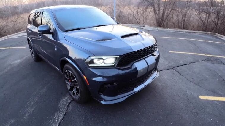 Dodge Durango SRT Hellcat test strada