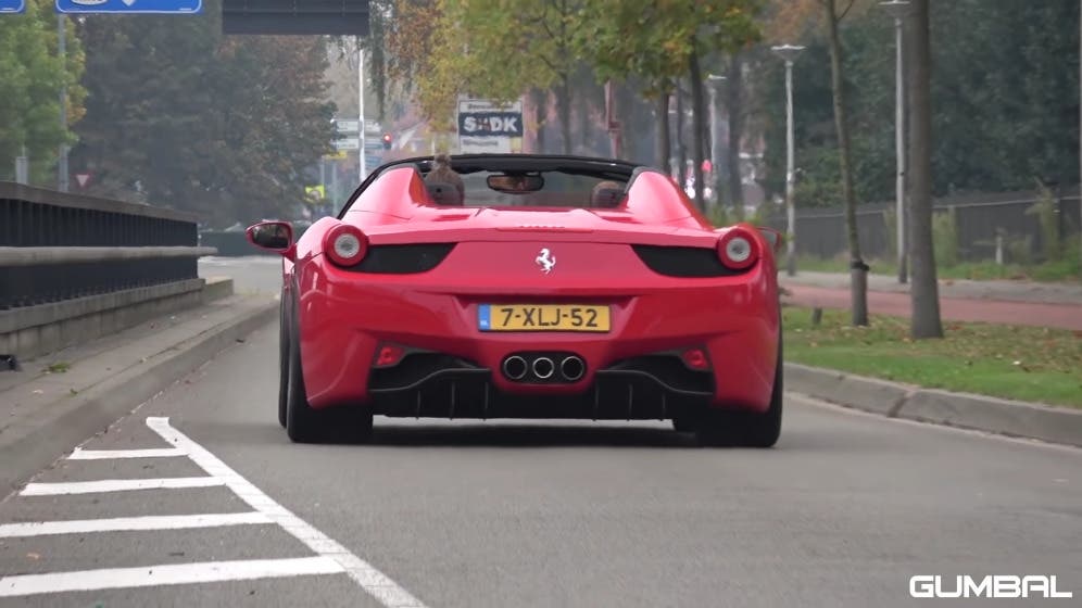 Ferrari 458 Spider scarico S-Line