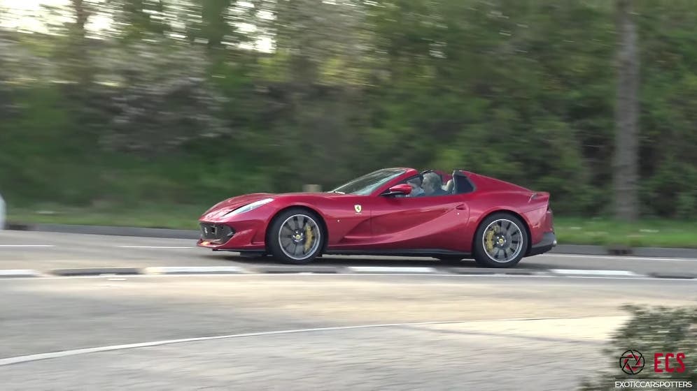 Ferrari 812 GTS live sound