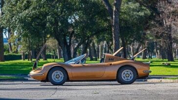 Ferrari Dino 246 GTS Nocciola Metallizzato asta
