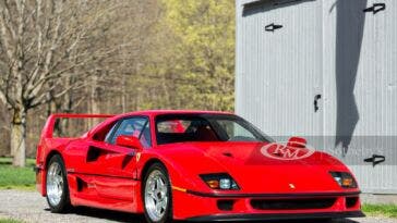 Ferrari F40 1992 asta USA