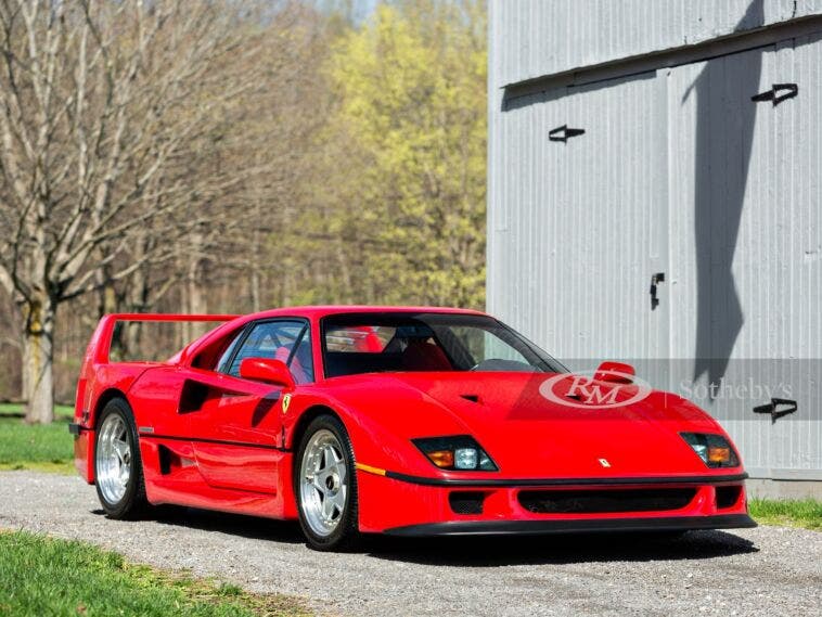 Ferrari F40 1992 asta USA