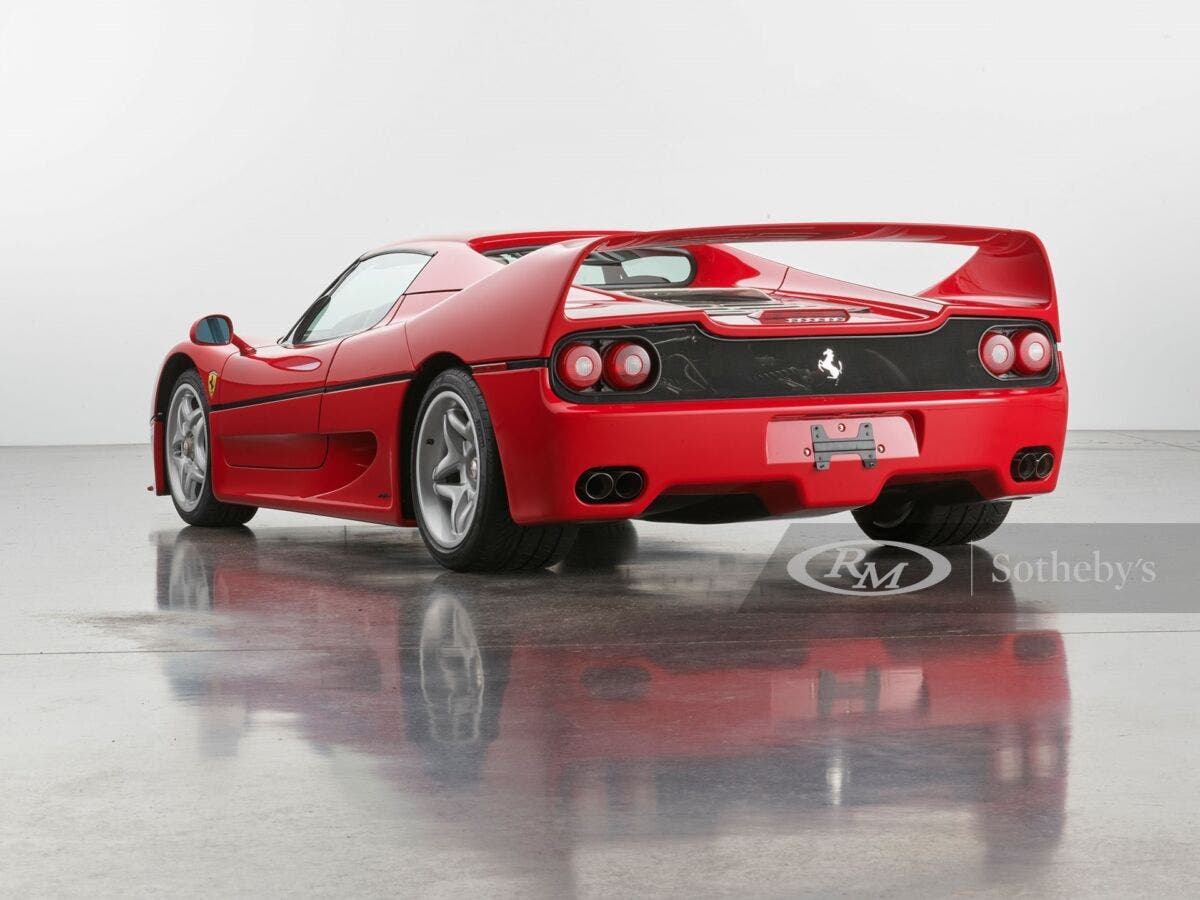  Ferrari F50 1995 asta 3,75 milioni