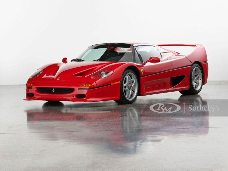 Ferrari F50 1995 asta 3,75 milioni