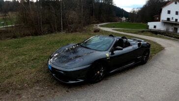 Ferrari Scuderia Spider 16M test performance