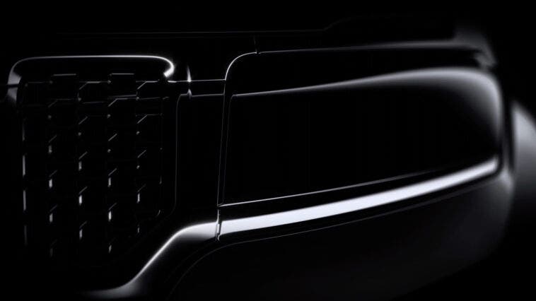 Jeep Commander 2022 teaser Brasile