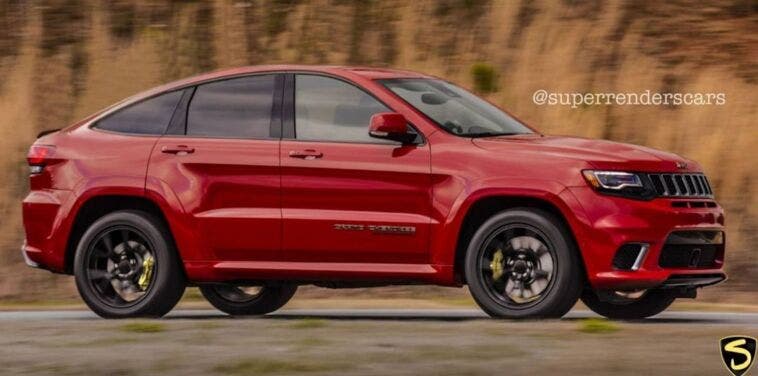 Jeep Grand Cherokee Trackhawk Coupé render