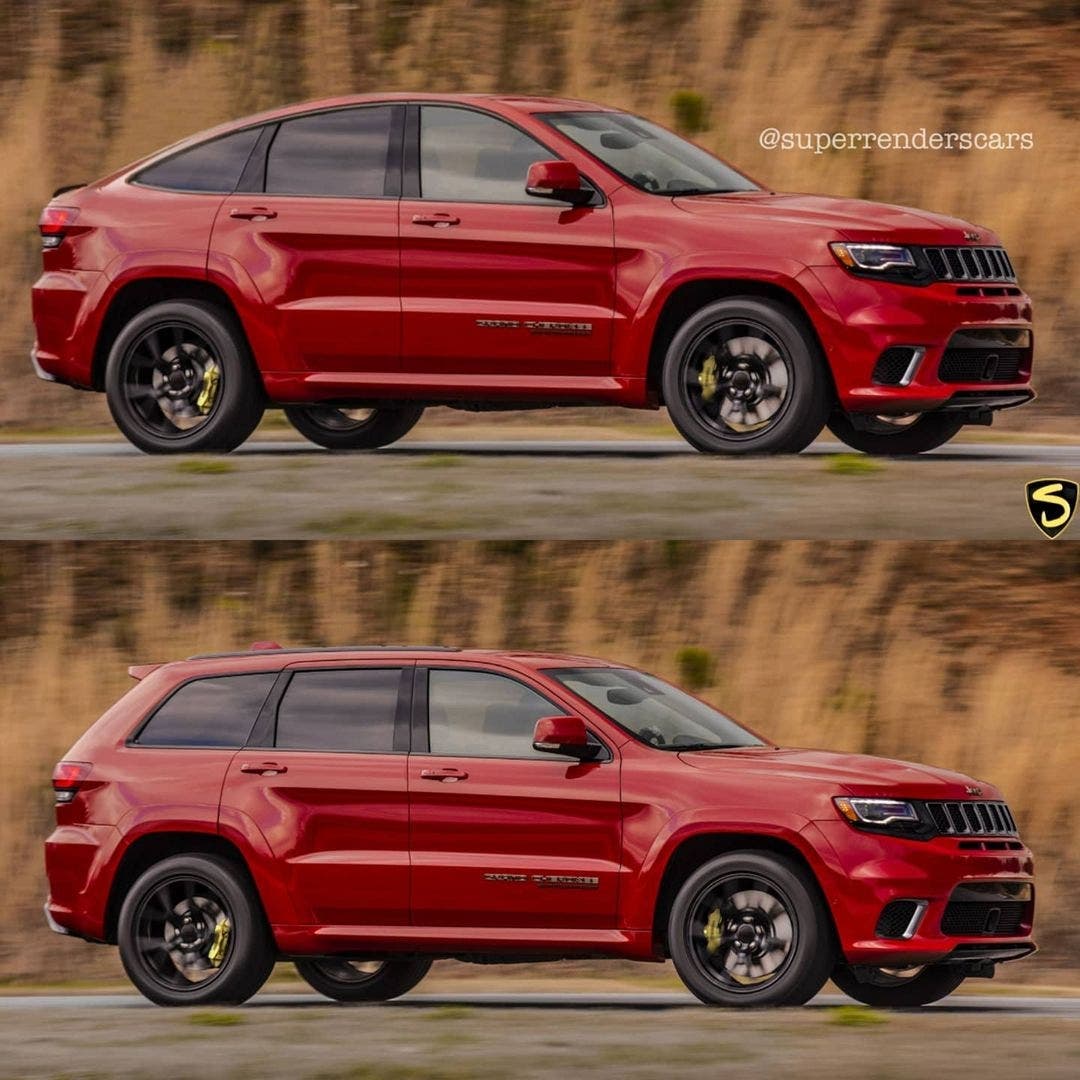 Jeep Grand Cherokee Trackhawk Coupé render