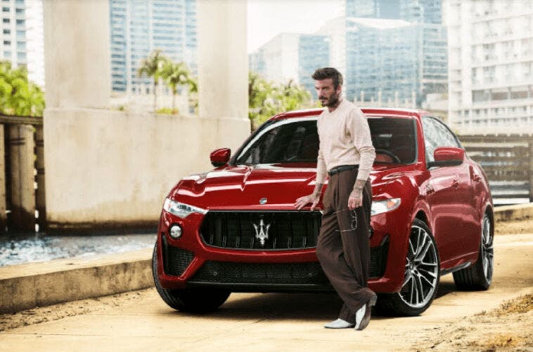 Maserati e David Beckham