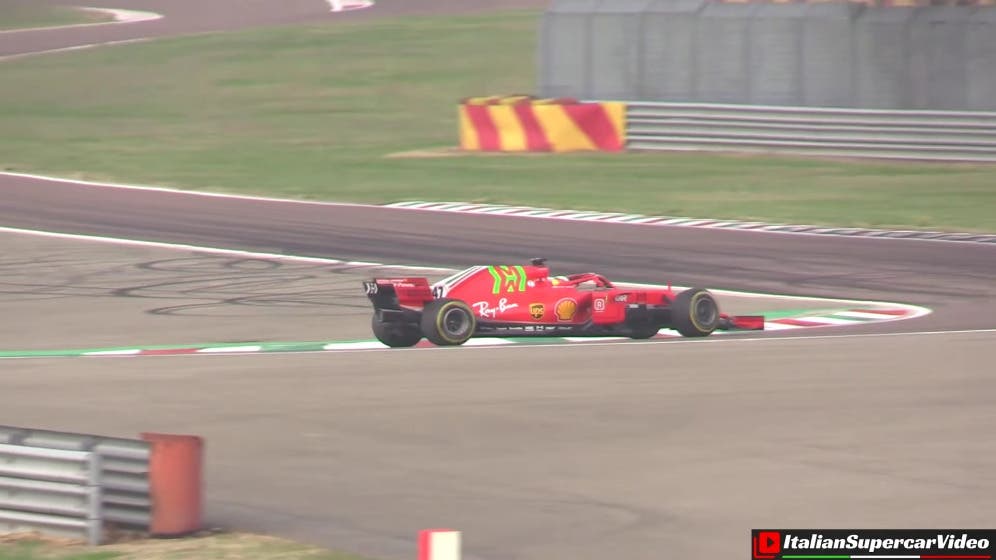 Mick Schumacher Ferrari SF71H 2018